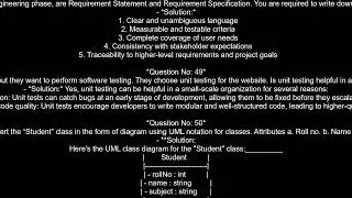 VU CS504 Current Final Terms Papers Fall 2023 Exams (Feb 2024). Important Question for Final Term
