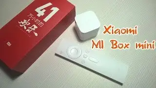 Xiaomi Mi Box mini, TV android [распаковка]