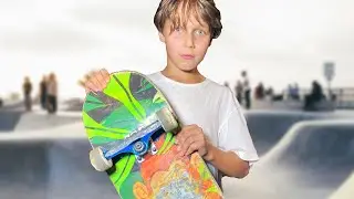 12-YEAR-OLD SKATER SKATES LIKE A PRO!
