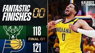 Tyrese Haliburton Game Winning Shot Against The Milwaukee Bucks Game 3 #nbaplayoffs #nbahighlights