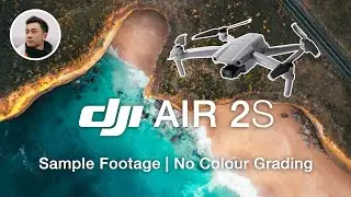 DJI Air 2S - 4K Sample Footage | No Colour Grading