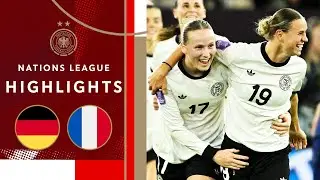 Bühl's Golden Goal | Germany vs. France 1-0 | Highlights | Nations League Semifinal First Leg