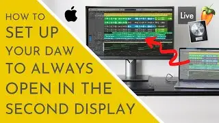 How to Automatically Launch the DAW on Your Secondary Display (Mac)