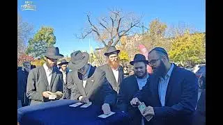 חלוקת דולרים לצדקה מהרבי שליט''א מלך המשיח יום ראשון ב' מר-חשון תשפ