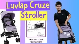 Luvlap Cruze Stroller/Pram Review| Best lightweight travel stroller 2021 | Luvlap Pram ||SnNWorld||
