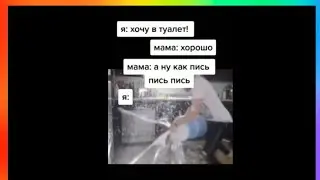 Тик ток хочет в туалет | Подборка приколов и мемов из тик тока