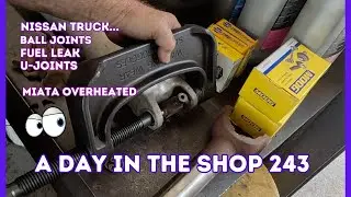 Miata overheated, Nissan Frontier needs major repairs. A DAY IN THE AUTO REPAIR SHOP 243