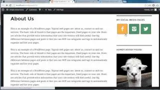Simple Social Icons Plugin