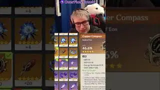 Genshin Streamer rages at artifact rng luck