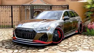 Audi RS6 ABT - Sunset Joyride - Forza Horizon 5 | Backfire - Pure Speed & Ultimate Thrill - Gameplay