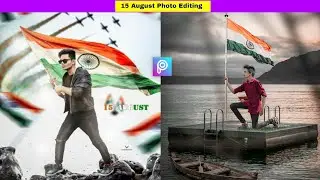 15 August Photo Editing / Happy Independence Day Photo Editing Tutorial || Step By Step - MR Editz