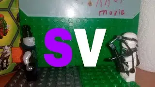 Zane vs Ultraviolet lego