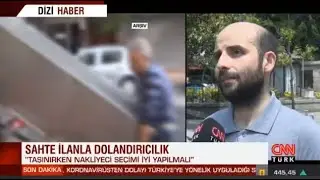 CNN Türk | Doç. Dr. Ali Murat Kırık | Sahte ilanlarla dolandırıcılar halkı nasıl tuzağa düşürüyor!