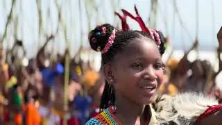 Simezwini - King Misuzulu's Daughter leading uMhlanga 2023 eNyokeni | uMkhosi WoMhlanga 