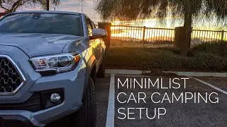 1 Bin Truck Camping Set up