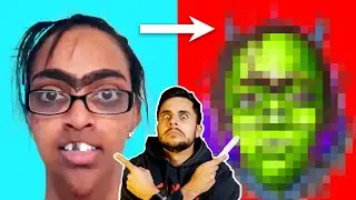 Painting the UGLIEST Characters (according to Internet)