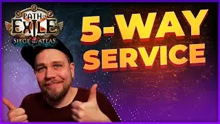 SCHNELL Level 100 werden: 5-Way Service & Kinetic Blast Carry Build [Path of Exile]