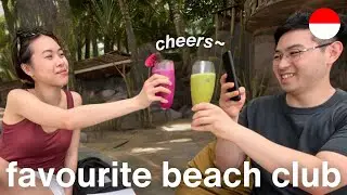 🇮🇩 Checking out famous Bali Beach Club - heaven on earth?! [Indonesia Ep. 4]