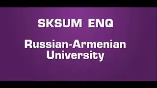 Sksum enq RAU