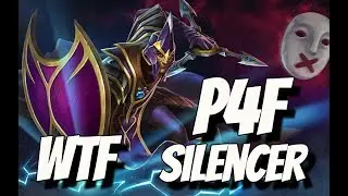 DOTA2 Silencer kill steal!WTF Gameplay by P4F