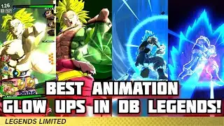 Best Animation Glow Ups In Dragon Ball Legends