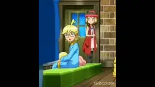 pokemon ash and Serena status // tera year song