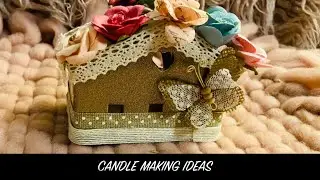 Candle Making Ideas | Wax Decorative Items | DIY Candle Making | Wax Decoration |Easy Candle Crafts