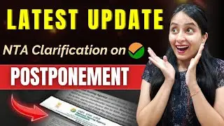 Big Update by NTA | Clarification on NEET 2024 Postponement 