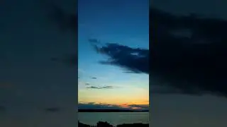 Облака Таймлапс #shorts #siberia #sky #nature #сибирь #природа #таймлапс  #облака #закат