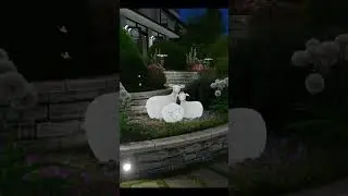 Уличное освещение. 3D. #gardendesign #landscapingdesign #gardendesignideas #gardendesigninspiration