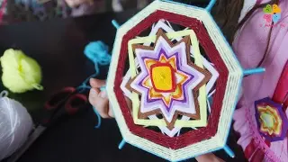Плетение мандалы