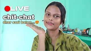 Chalo batein karte hain guys #livestream
