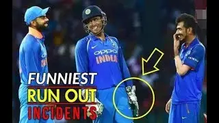 13 Most Funniest Run Out Incidents in Cricket History  Ever