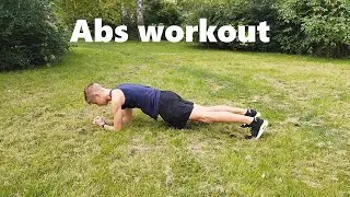 Morning Abs Workout With Stretching, 10 minutes