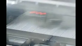 Surface Mount Technology SMT Machine Places LED Light Elements On Circuit Boards