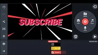 Subscribe Animation Making In KineMaster | How To Make Subscribe Animation |Easy Subscribers Youtube