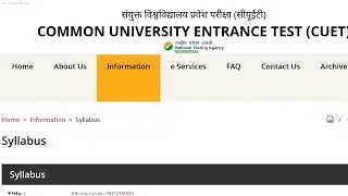 CUET 2022 NEW UPDATE | syllabus is out for PG course