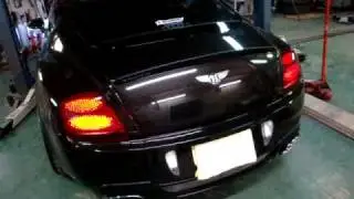 BENTLEY Continental GT  byTAKACHI  GFGWheels TRANCEexhaust