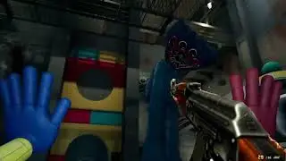 I found an AK-47 from CS:GO in Poppy playtime to kill Huggy wuggy [HUGGY WUGGY]