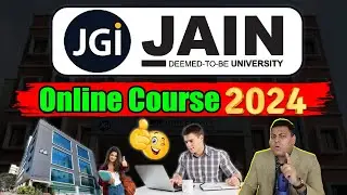 Jain University, Bangalore ये सभी Courses कराती है Online Mode पर👍 Online MBA