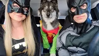 SuperHero Takes Sidekick Kakoa On Top Secret Mission!