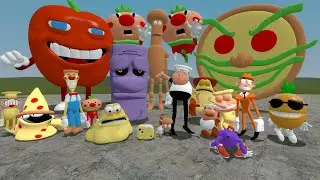 NEW All Pizza Tower Bosses & Characters in Garry's Mod!