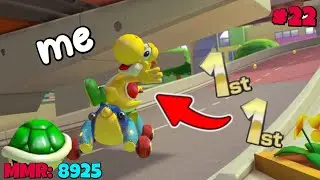 I Keep Scoring High in Competitive Mario Kart 8 Deluxe! | 200cc Road to Grandmaster #22