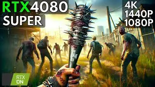 Dying Light 2 Nvidia RTX 4080 SUPER GPU Benchmark Test