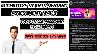 Accenture Software engineer assessment 2021 started | Accenture SE/ASE Online Assessment 2021