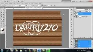 Tutorial De Photoshop-Texto Quemado En Madera