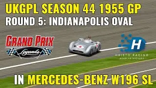 UKGPL S44 - 1955 GP (Works) - Round 5: Indianapolis - Mercedes-Benz W196 SL - Grand Prix Legends