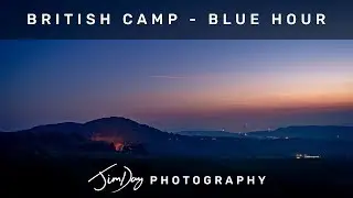British Camp in the Blue Hour – Malvern Hills Nightscape Photography