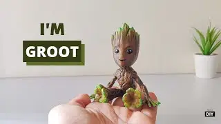 3D Printed Baby Groot From Guardians Of The Galaxy  | Real? | Thingiverse 