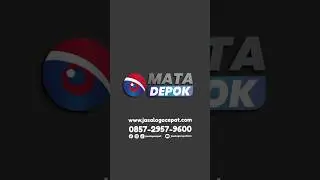 Logo Mata Depok - Jasalogocepat #jasalogo